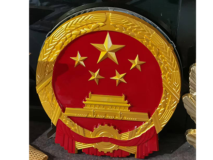 小型金屬國徽生（shēng）產的衝壓工藝與精度（dù）控（kòng）製